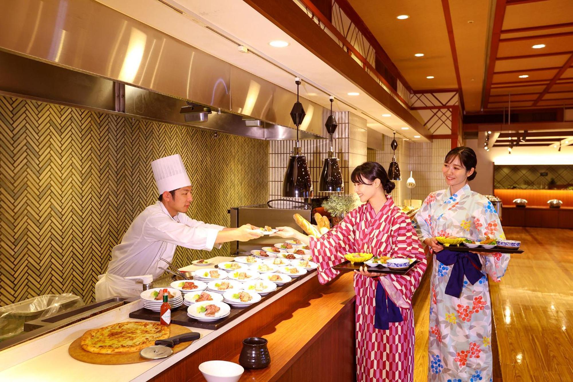 Hotel Ooedo Onsen Monogatari Premium Yamashitaya à Kaga  Extérieur photo
